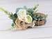 Succulent Wedding Collar | Succulent Flowers  | S M L XL XXL | Flower Dog collar | Wedding Dog Collar | Succulent Dog Collars 