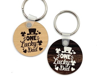 Personalized Gifts National Holiday Patrick/'s Day Faux Leather Key Fob Keychains St Gifts for Her Gifts for Him