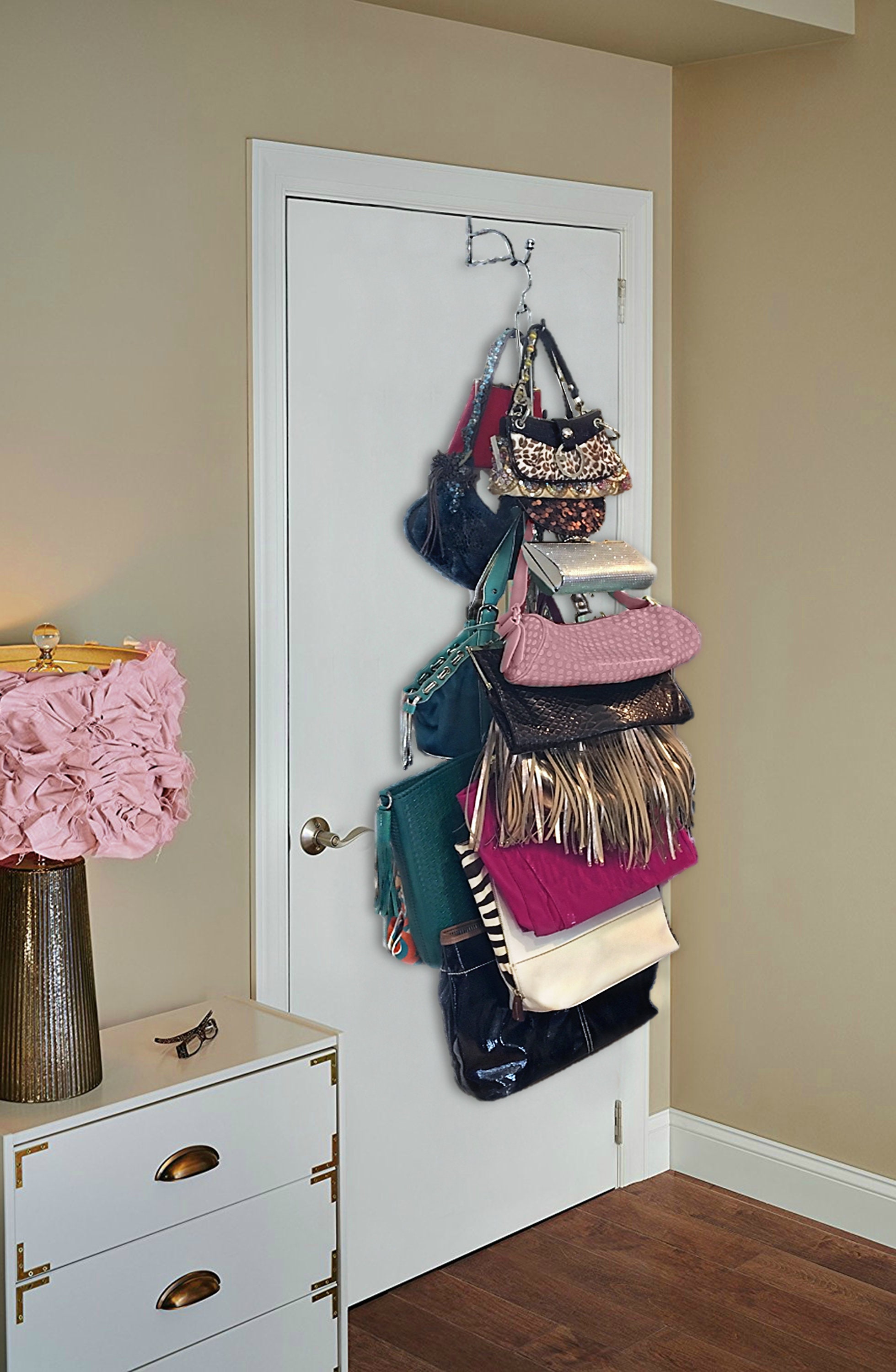 Luxury Purse Hanger Organizer for Over the Door or Closet - Etsy