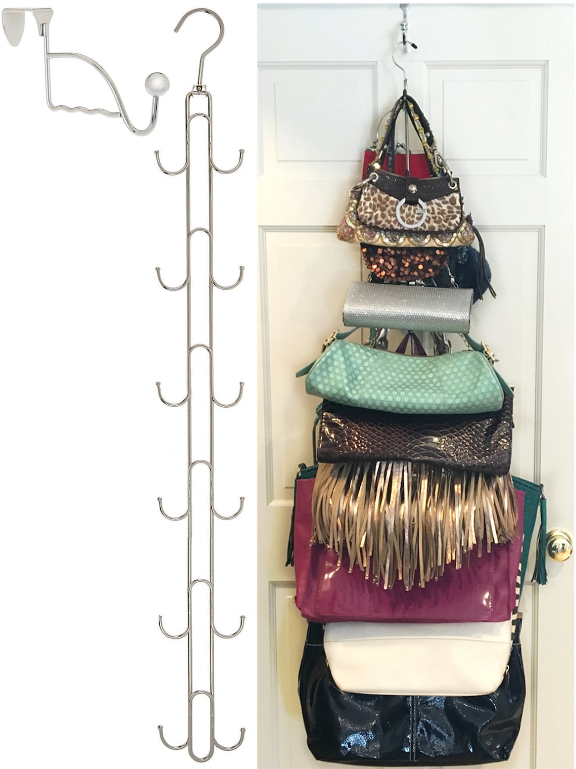 Luxury Purse Hanger Organizer for Over the Door or Closet Etsy