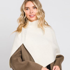 shawl turtleneck