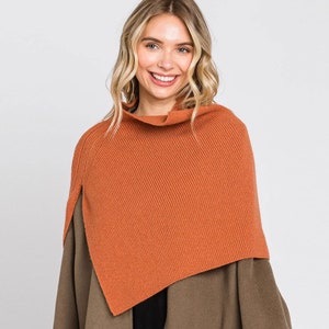 shawl turtleneck