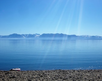 Lake Tahoe Photo Print-Lake Tahoe Photography-Lake Tahoe Sand Harbor Print-Landscape Photography-Lake Tahoe Wall Decor-Lake Tahoe Wall Art