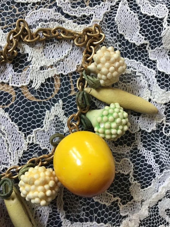 Vintage 1920's 1930's Necklace RARE Unique Art De… - image 7