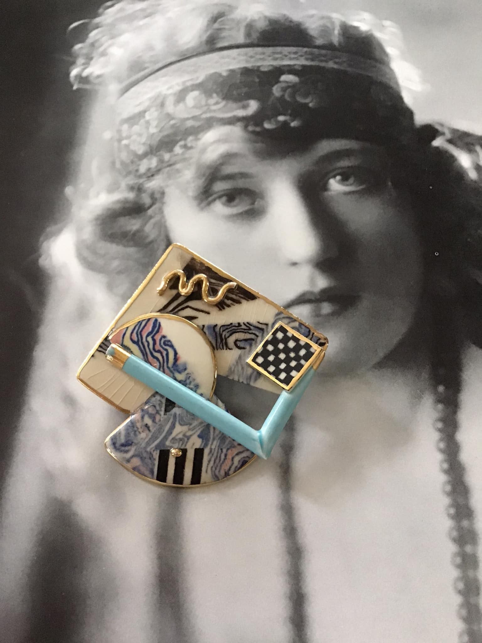 Hand Made Ceramic Brooches - Etsy