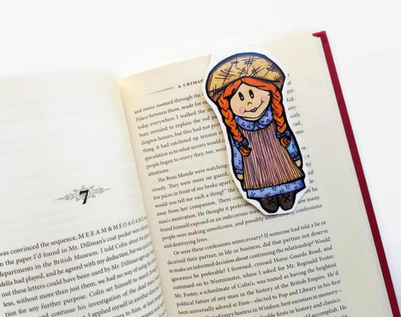 Anne of Green Gables Collectible Bookmark Handmade Book Etsy
