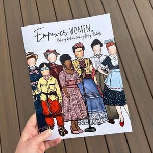 International Women’s Day Coloring Book - Feminist Activity Book, Inspirational Women Gift, Fun Empowerment Pages Gift for Best Friend, Her