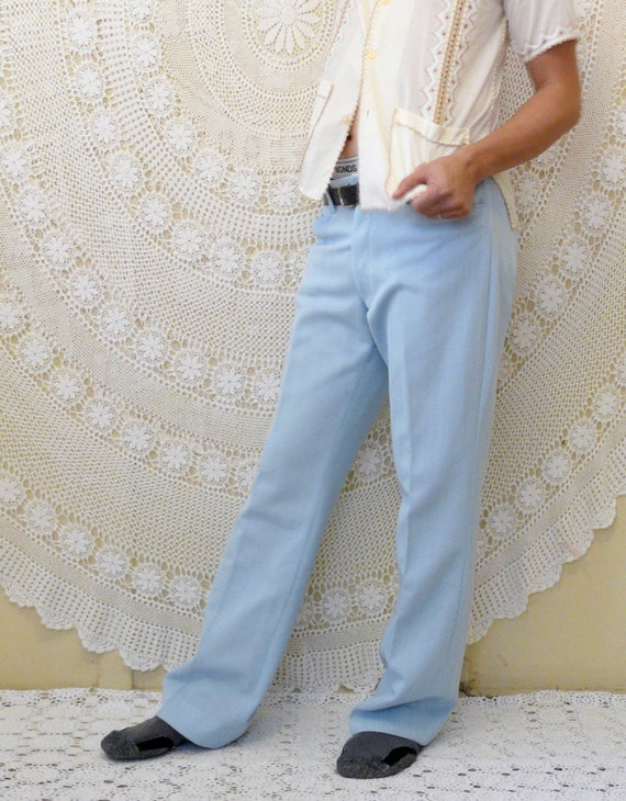 Bracks Slacks Crimplene Pants Trousers 
