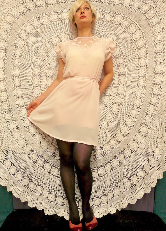 1980's Baby Doll Mini - Dress - Purple Patch Sydne