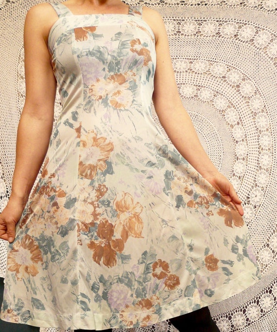 1970's Summer Dress - Homemade Boho Folk Frock - image 7