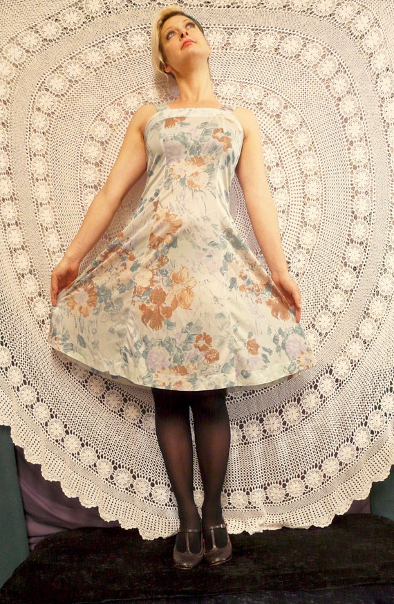 1970's Summer Dress - Homemade Boho Folk Frock - image 1