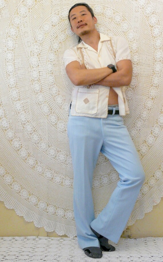 Bracks Slacks Crimplene Pants Trousers 