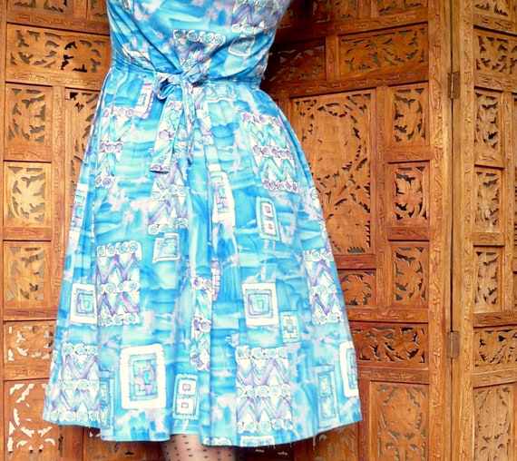 1990's Day Dress - Summer Work Frock - image 6