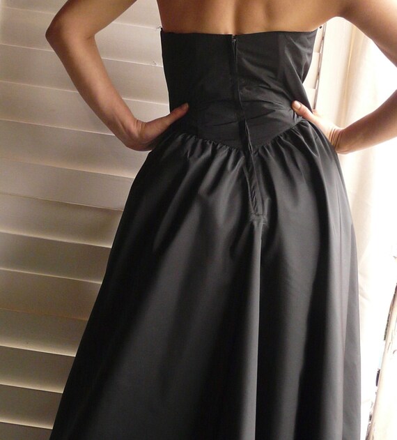 1980s ball gown