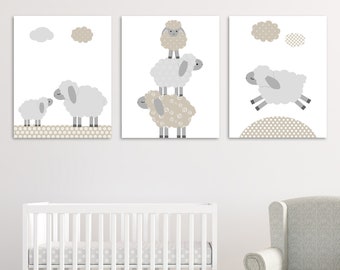 Lamb nursery decor | Etsy