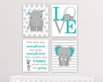 hippo themed baby stuff