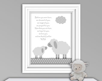 sheep themed nursery