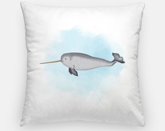 Narwhal pillow | Etsy Narwhal pillow | Etsy