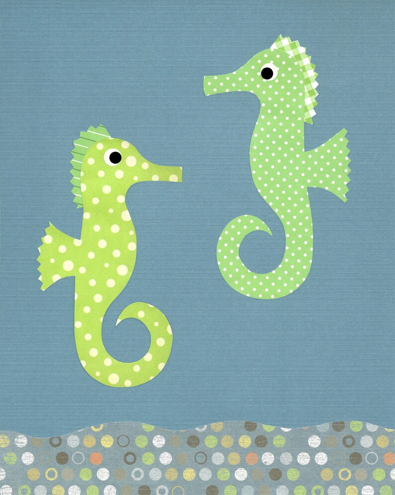 Ocean Nursery Boys Room Nautical Nursery Fish Nursery Sea Etsy