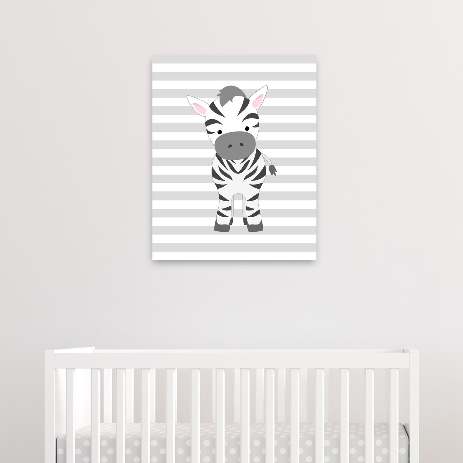 Zebra Nursery Art Nursery Wall Art Safari Nursery Decor Etsy