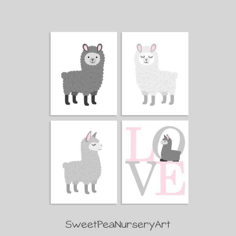 alpaca nursery decor