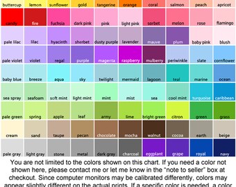 List of Colors with Color Names –