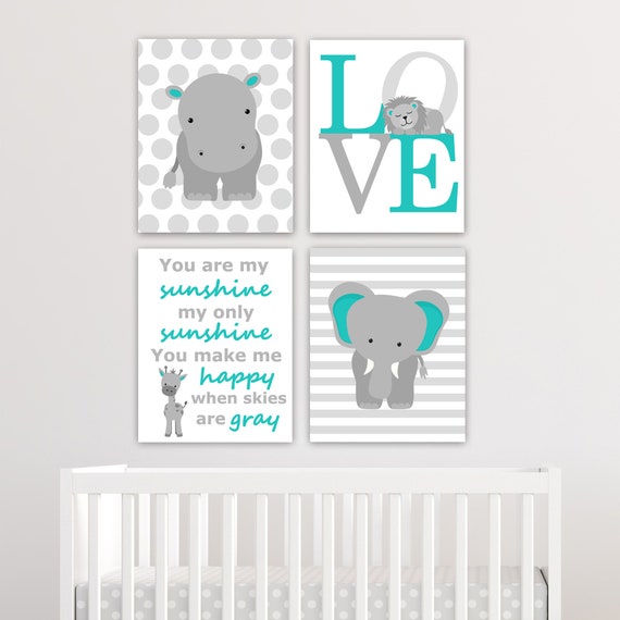zoo nursery decor