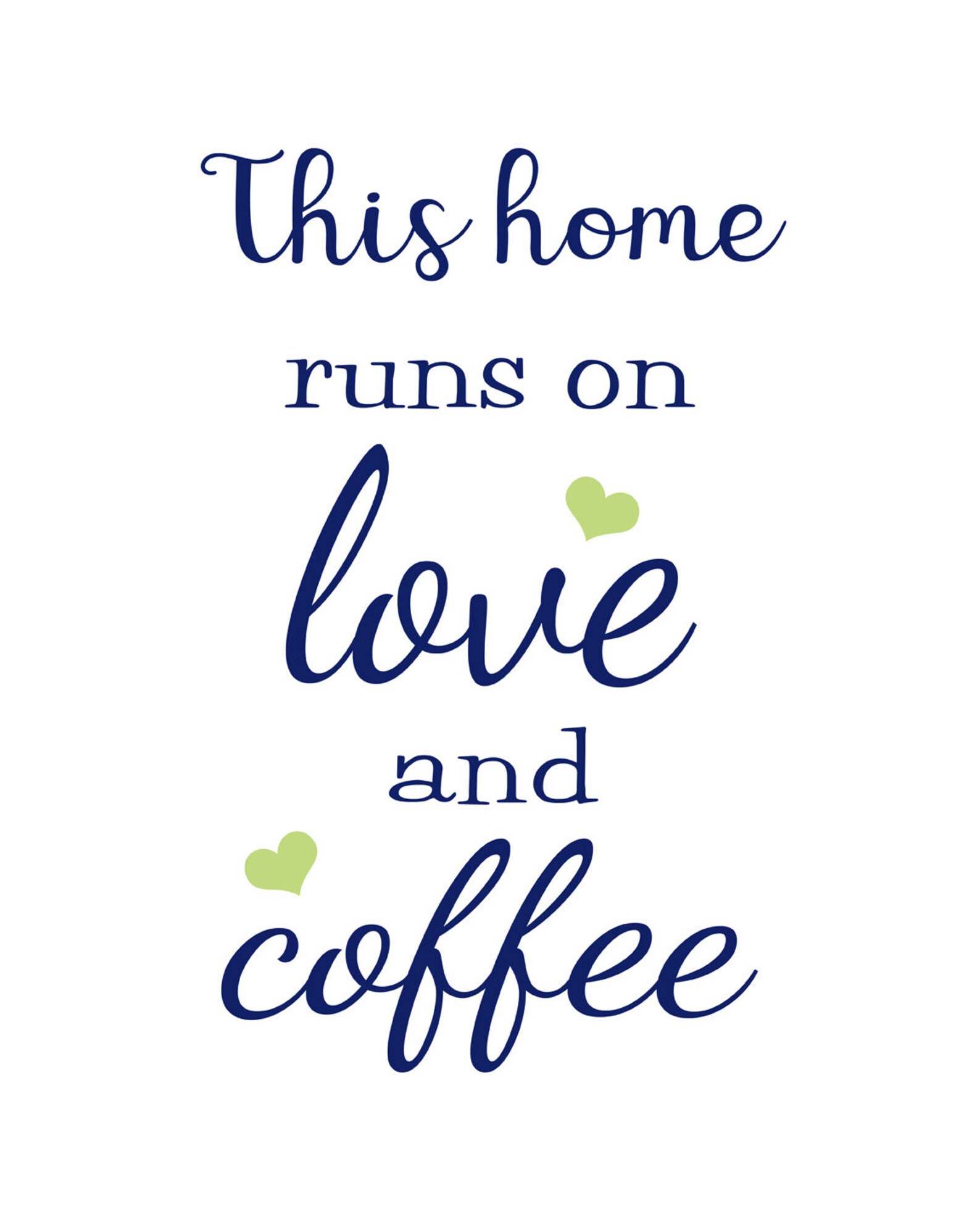 Coffee Art Prints Kitchen Wall Art Kitchen Coffee Decor Etsy