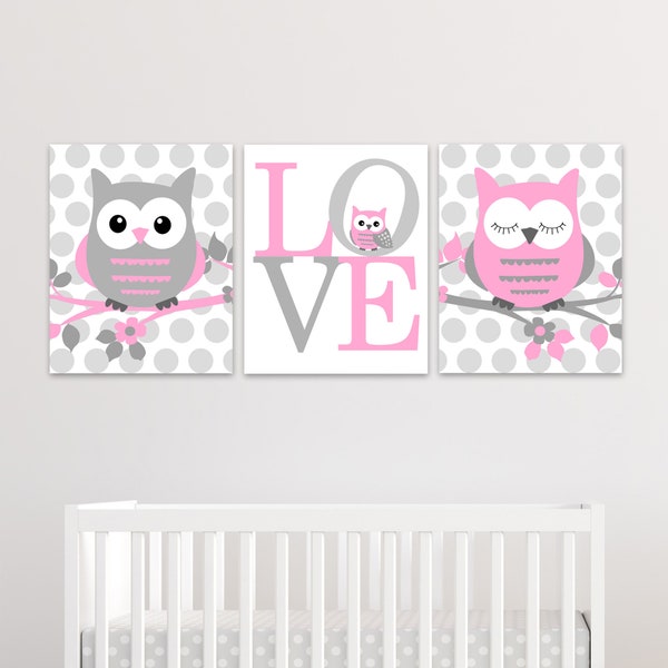 Owl Nursery Decor Etsy