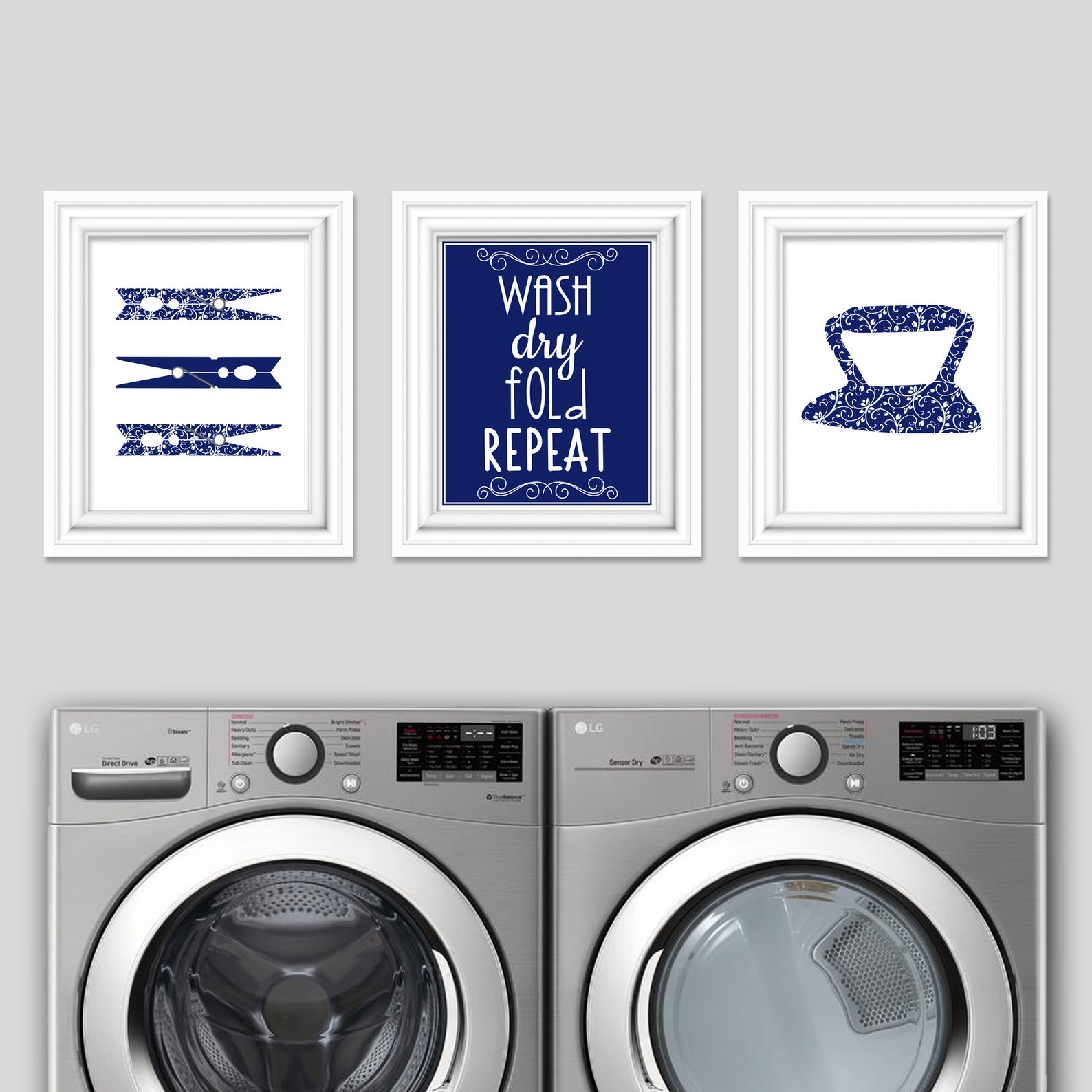 Laundry Room Decor Laundry Room Prints Laundry Wall Art - Etsy