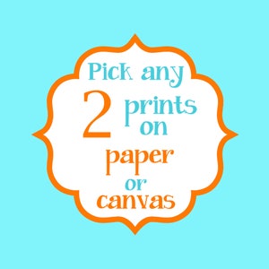 Choose 2 Prints, Mix and Match, Nursery Wall Art, Baby Room Decor, Baby Boy Decor, Baby Girl Decor, Custom Nursery Art, Nursery Wall Decor
