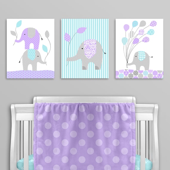 Elephant Nursery Decor Girl S Room Art Nursery Wall Art Baby Girl Decor Elephant Nursery Decor Zoo Nursery Art Zoo Baby Art Prints