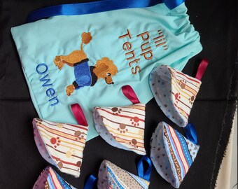 Lil pup tents, tinkle tents, baby boy gifts, baby boy, gag gifts, peepee teepee, puppy baby gift