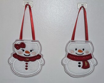 Christmas Ornament Gift Card Holder, Money Holder