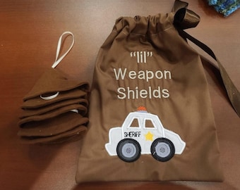 Sheriff Tinkle Tents, Baby boy Gifts, Baby Shower Gift, gag gift, sheriff baby gift, leo baby gift, law enforcement gift, sheriff,