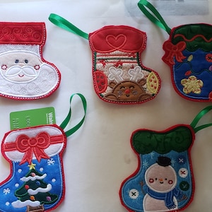 Christmas Gift card holders, gift card holder, gift card stockings, stocking ornament,
