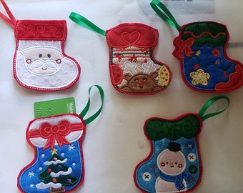Christmas Gift card holders, gift card holder, gift card stockings, stocking ornament,