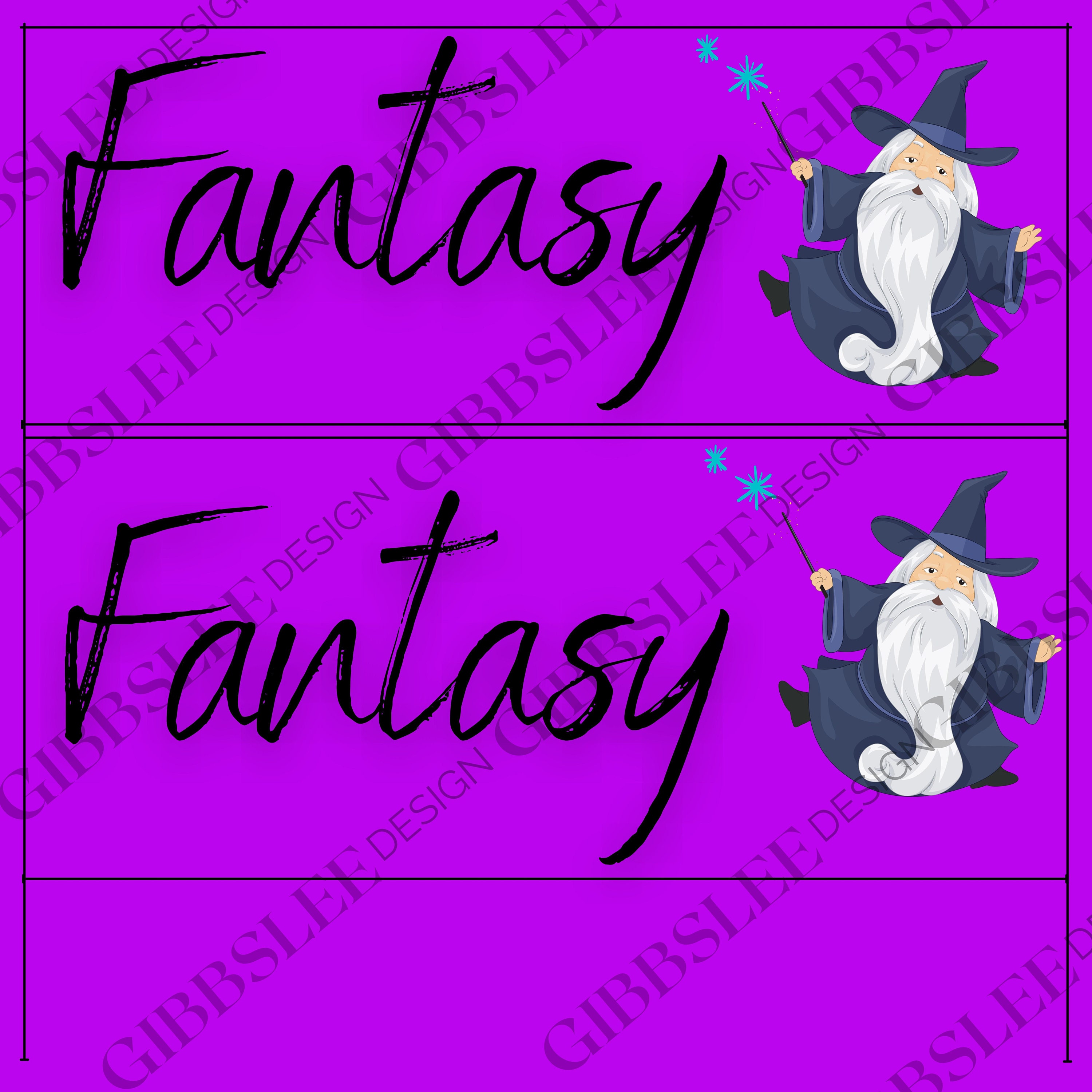 Fantasy Genre Poster for Library, Classroom, Homeschool, Home Etsy