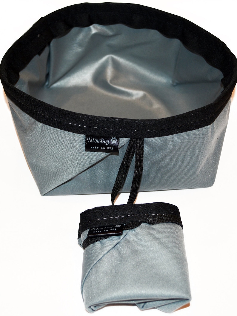 Camping Unique COLLAPSIBLE Dog Bowl; Foldable bowl for Jogging DOG BOWL Hiking