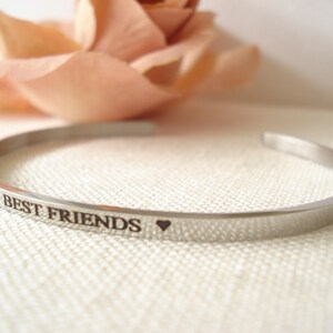 Personalized Cuff Bracelet...Engravable Gold, Silver or Rose gold handmade, sorority, best friends gift, sisters gift, bridesmaid gift