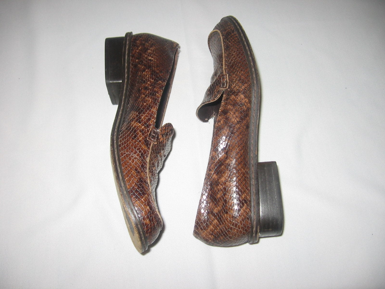 Via Spiga Men\'s Leather Dress Brown Loafers Shoes Sz 8 Pre-owned Made in Italy via spiga mens shoes products for sale | eBay main image 2