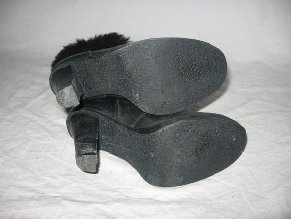 Vintage Fabulous Nine West FletchX5 Black Leather… - image 7