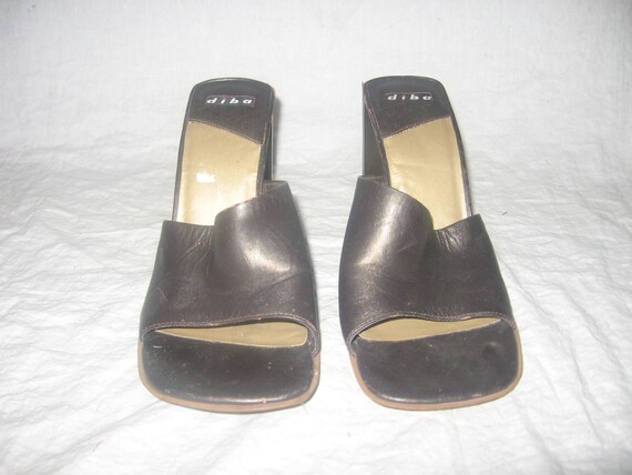 VTG Diba Made Brazil Gold Leather Upper Man Made … - image 3