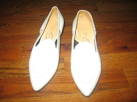 Vintage Zeit Geist Made In Italy White Cut Out Bl… - image 5