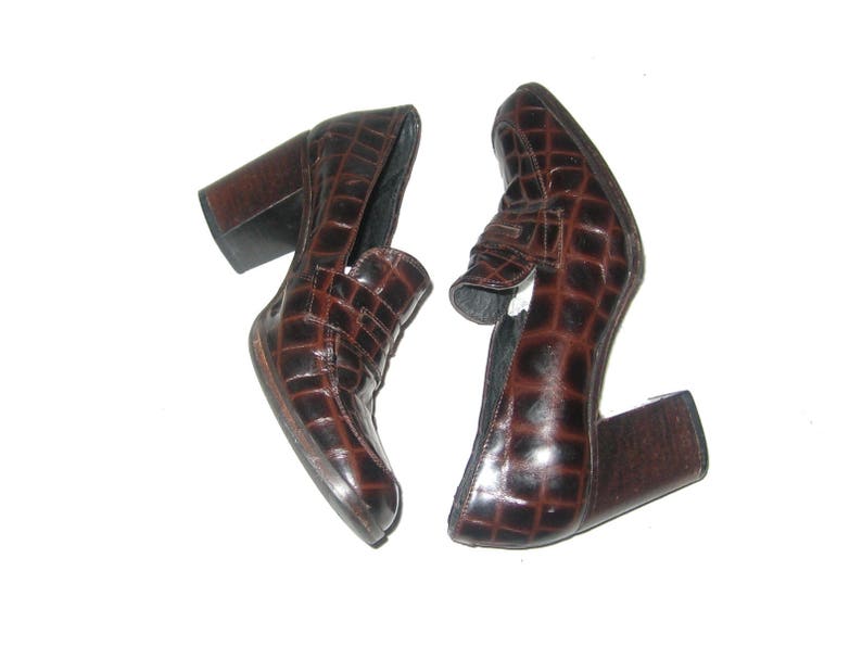 charles david softie lizard embossed knee high boot