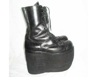 y2k 黒 zip opium boots archive grunge y2k 黒 zip opium boots archive grunge - メルカリ