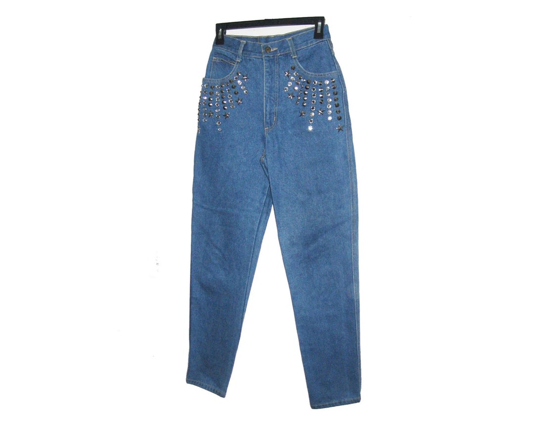 Vintage Monique Jeans Original Cotton Preshrunk Light Blue Etsy