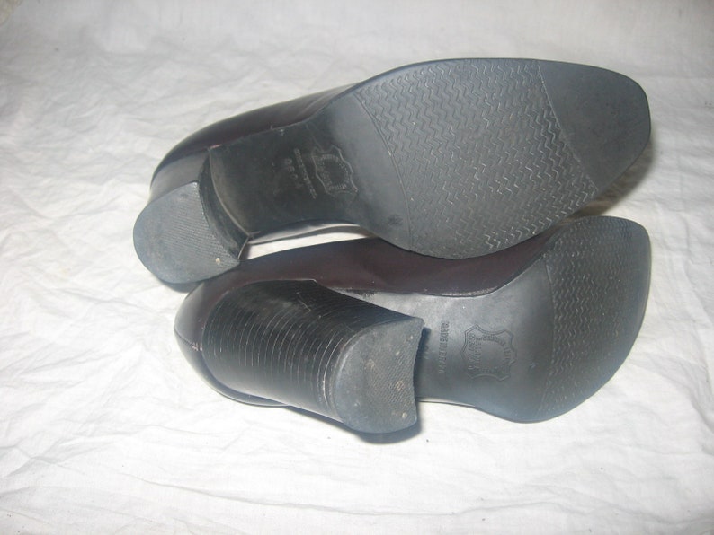 Vintage KF LTD Made in Brazil Genuine Leather Upper Balance Man Made