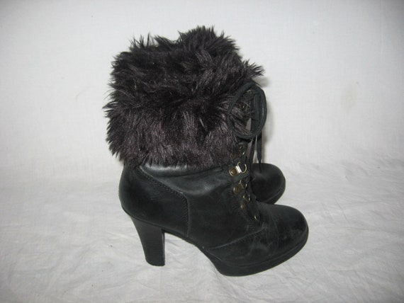 Vintage Fabulous Nine West FletchX5 Black Leather… - image 3