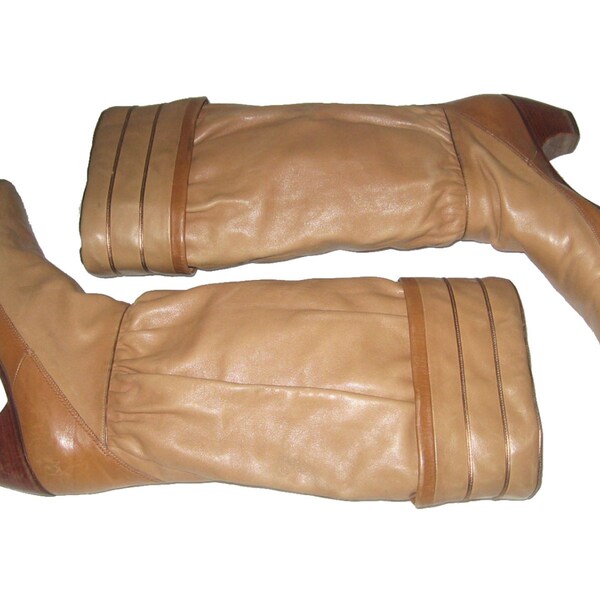 folded two way boots